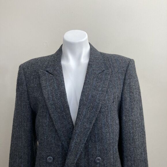 Vintage Roger Pauze Wool Double Breasted Sport Coat Blazer Mens Small - Picture 2 of 8